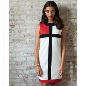 Mondrian/Mod style Sleeveless Dress